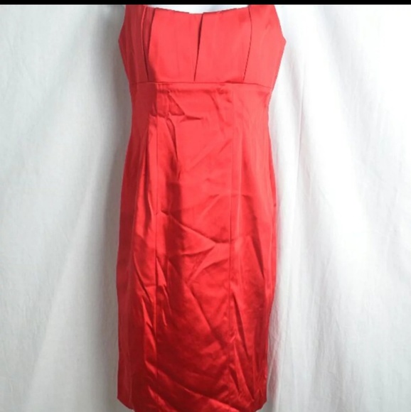 Calvin Klein Dresses & Skirts - Calvin Klein silky red dress